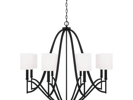 Sylvia 8-Light Chandelier For Discount