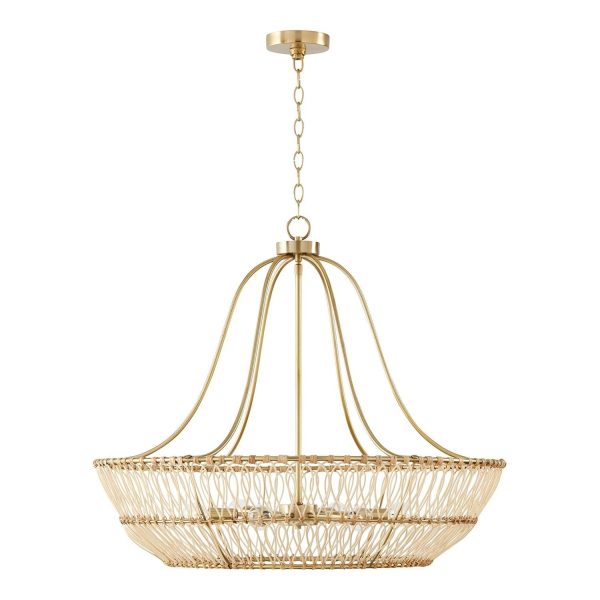 Wren 6-Light Chandelier Supply