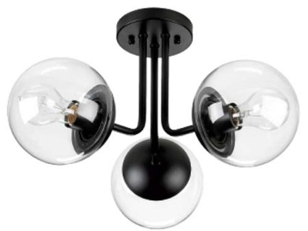 Eclipse 3-Light Semi Flush Mount Discount