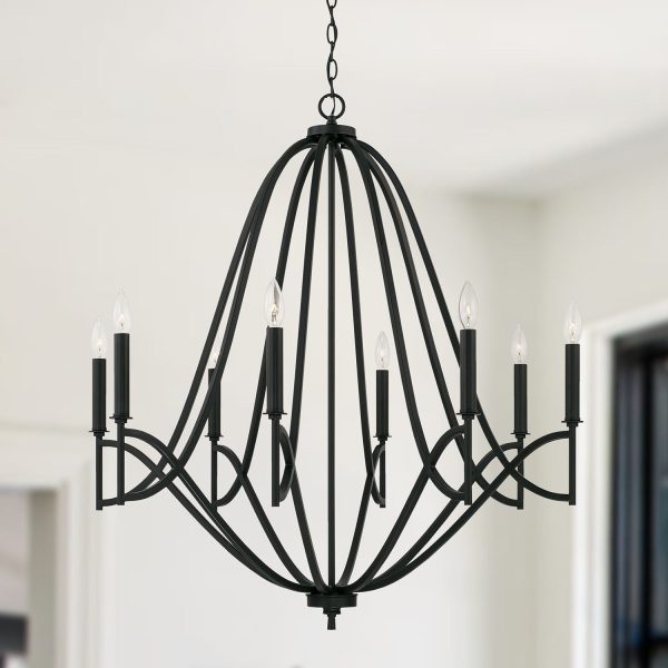 Sylvia 8-Light Chandelier For Discount