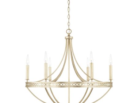 Isabella 6-Light Chandelier on Sale