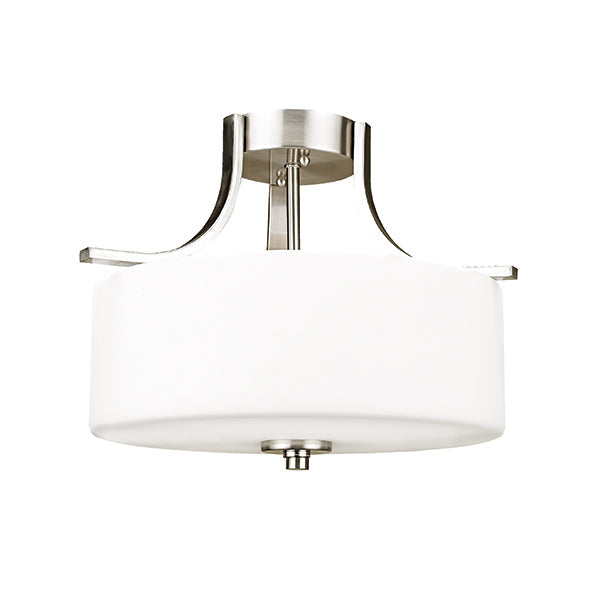 Brockhurst 2-Light Semi Flush Mount Supply