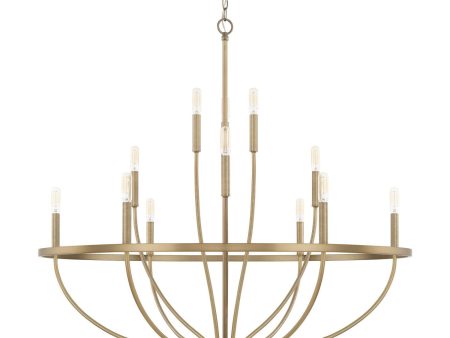 Greyson 12-Light Chandelier Online Sale