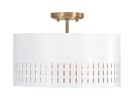 Dash 3-Light Semi Flush Mount Sale