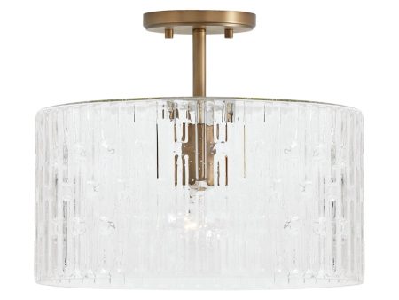 Emerson 1-Light Semi Flush Mount Discount