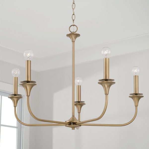 Presley 5-Light Chandelier on Sale