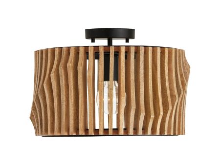 Archer 1-Light Semi Flush Mount Cheap