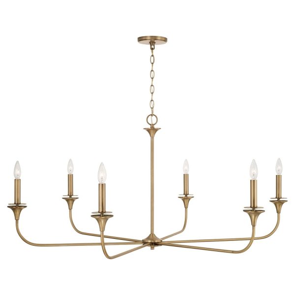 Presley 6-Light Chandelier Discount