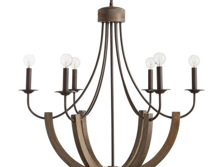 Tybee 6-Light Chandelier Online Sale