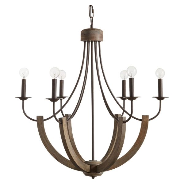 Tybee 6-Light Chandelier Online Sale