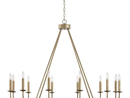 Nole 12-Light Chandelier For Discount