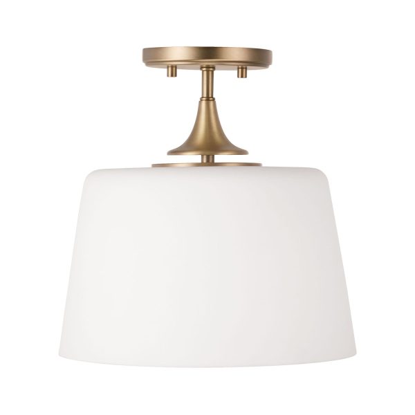 Presley 1-Light Semi Flush Mount Online Sale