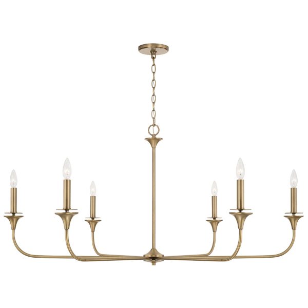 Presley 6-Light Chandelier Discount