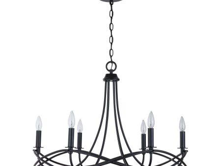 Sonnet 6-Light Chandelier Online now