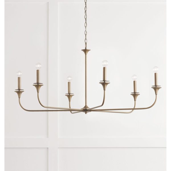 Presley 6-Light Chandelier Discount