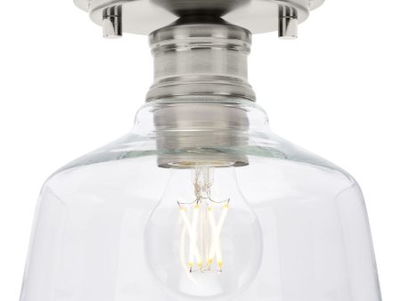 Singleton 1-Light Small Close-to-Ceiling For Discount