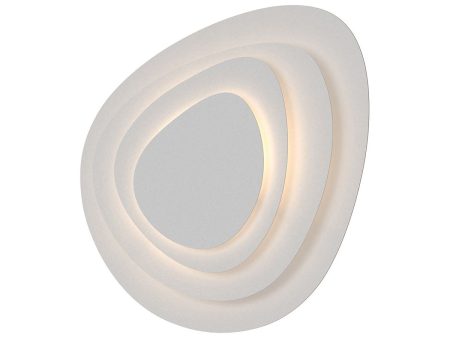 Abstract Panels 4-Plate LED Sconce For Sale