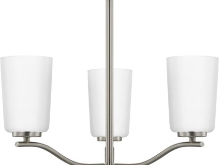 Adley 3-Light Chandelier Online now