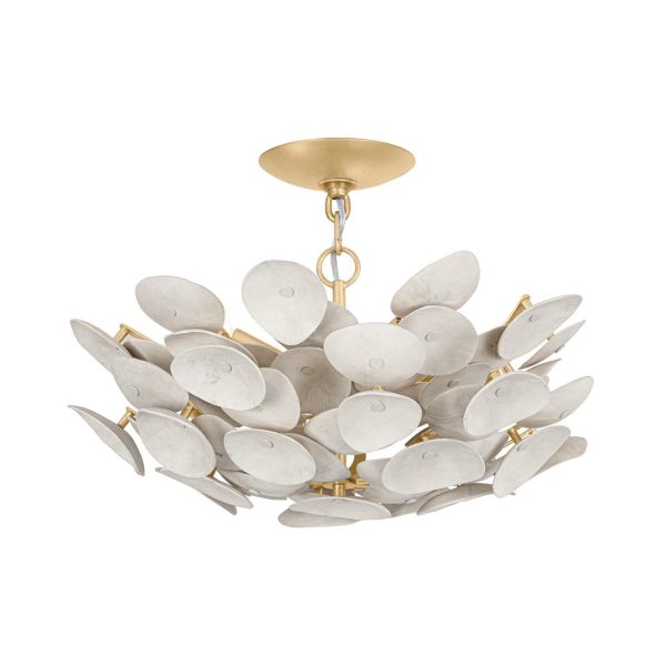 Aimi 3-Light Semi Flush Cheap