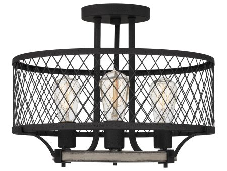 Benton Semi Flush Mount Fashion