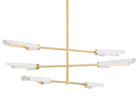 Harperrose 6-Light Chandelier For Discount