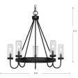 Swansea 5-Light Outdoor Chandelier Online Sale