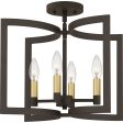 Beaufain Semi Flush Mount on Sale