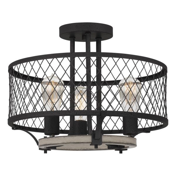 Benton Semi Flush Mount Fashion