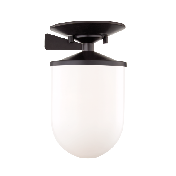 Audrey 1-Light Small Semi Flush Mount Hot on Sale