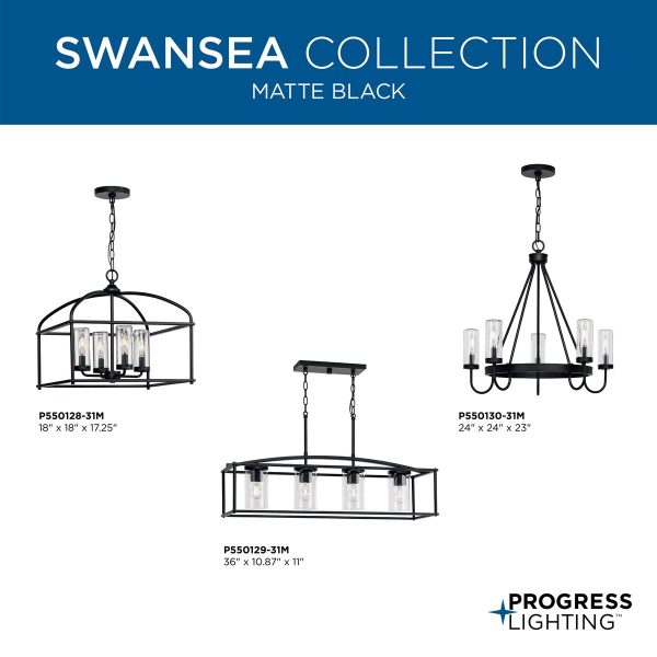 Swansea 4-Light Outdoor Chandelier Discount