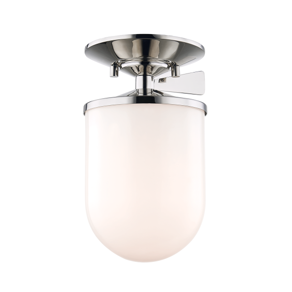 Audrey 1-Light Small Semi Flush Mount Hot on Sale