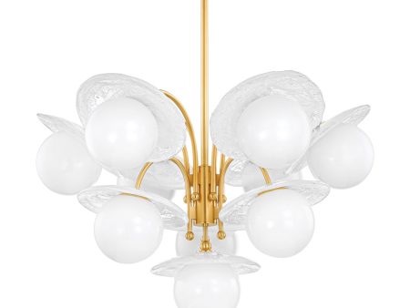 Stampford 10-Light Chandelier Sale