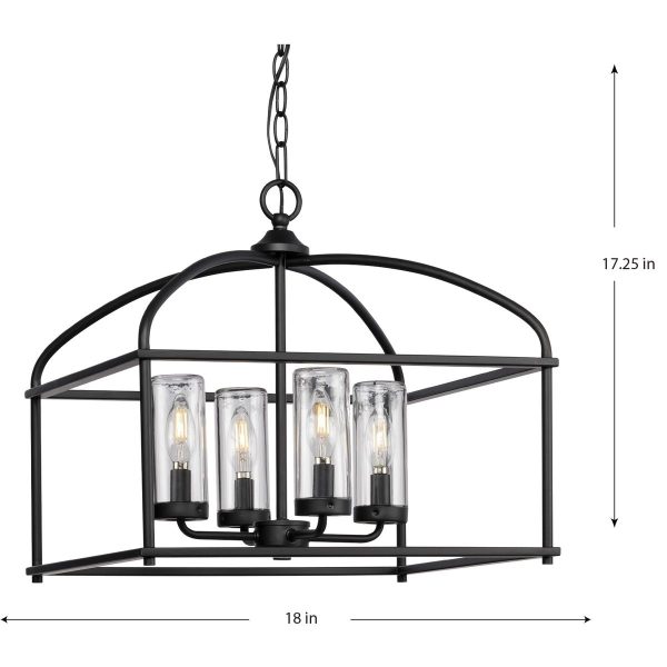 Swansea 4-Light Outdoor Chandelier Fashion