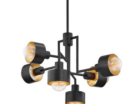 North 6-Light Chandelier For Discount