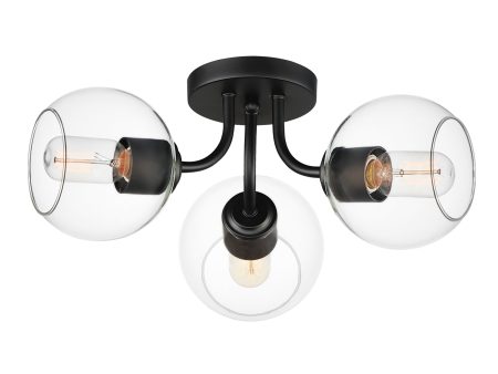 Knox 3-Light Semi-Flush Mount Sale