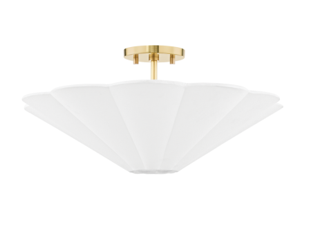 Alana 3-Light Semi Flush Mount Online Hot Sale