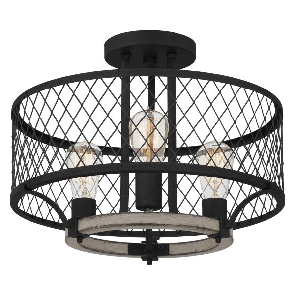 Benton Semi Flush Mount Fashion