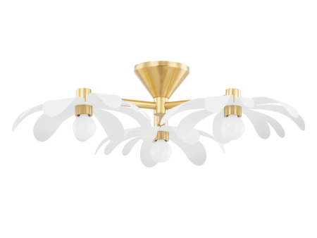 Twiggy 3-Light Semi Flush Mount Online