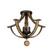 Basque 3-Light Semi-Flush Mount Online Sale