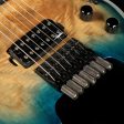 Legator Ghost GHB7 Standard 7-String Aqua Burst Burl For Cheap