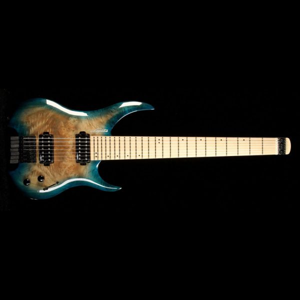 Legator Ghost GHB7 Standard 7-String Aqua Burst Burl For Cheap