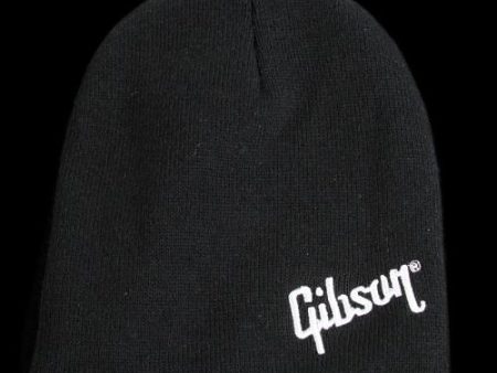 Gibson Logo Beanie Hat (Black) Sale