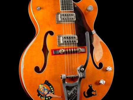 Gretsch Custom Shop G6120SSC Brian Setzer Tribute Masterbuilt Vintage Western Maple Stain 2007 Online Hot Sale