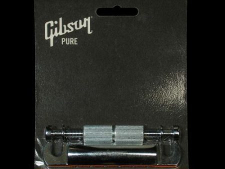 Gibson Stop Bar Tailpiece (Chrome) For Sale