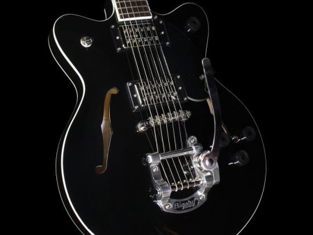 Used Gretsch G2655T Streamliner Center Block Junior Electric Guitar Black For Cheap