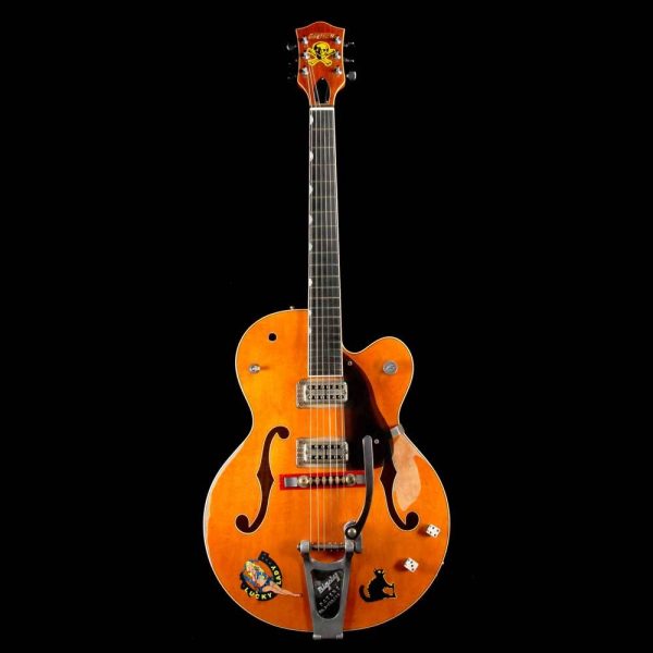 Gretsch Custom Shop G6120SSC Brian Setzer Tribute Masterbuilt Vintage Western Maple Stain 2007 Online Hot Sale