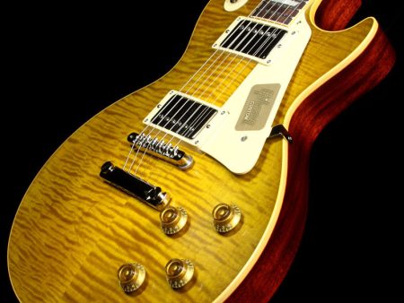 Gibson Custom Shop True Historic 1958 Les Paul Reissue Electric Guitar Lemonburst Online Hot Sale