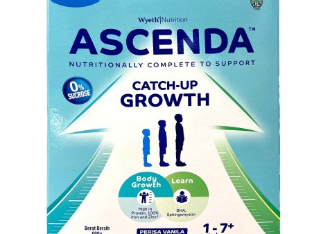 Wyeth Ascenda Formula Milk Powder  (1-7 Years) 600g Fashion